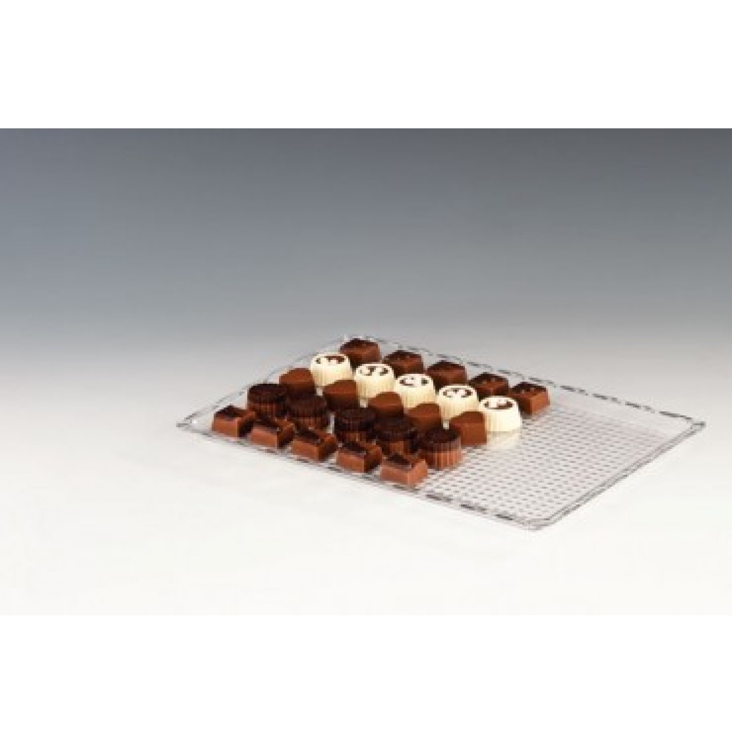 POLYCARBONAT ÇİKOLATA TEŞHİR TEPSİ 20 X 30 Cm